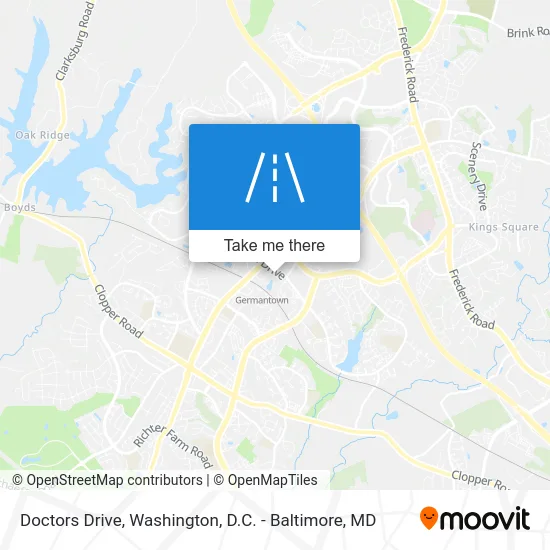 Doctors Drive map