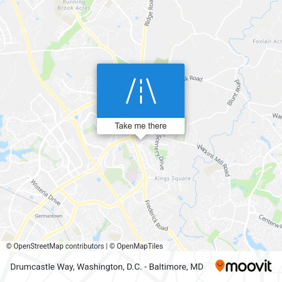Mapa de Drumcastle Way