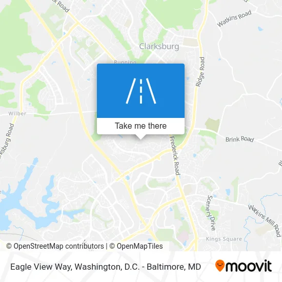 Eagle View Way map