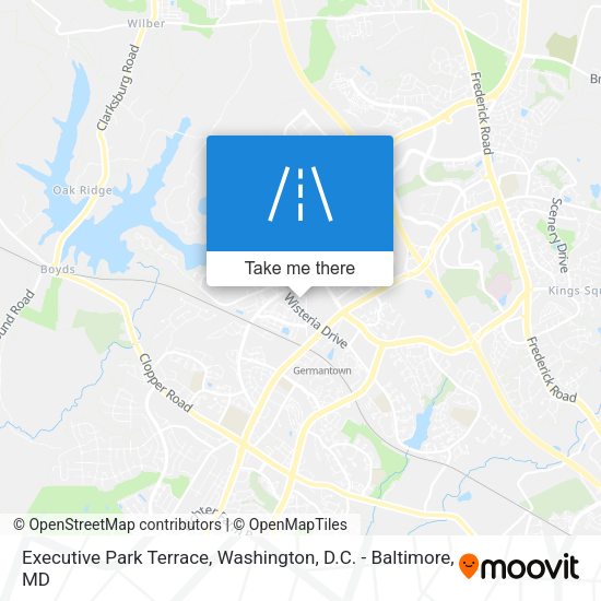 Mapa de Executive Park Terrace