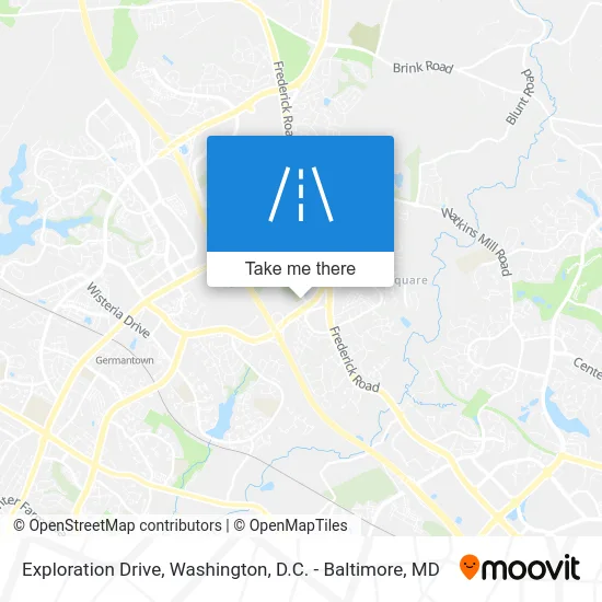 Exploration Drive map