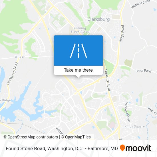 Mapa de Found Stone Road