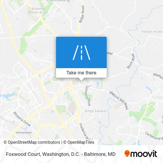 Foxwood Court map