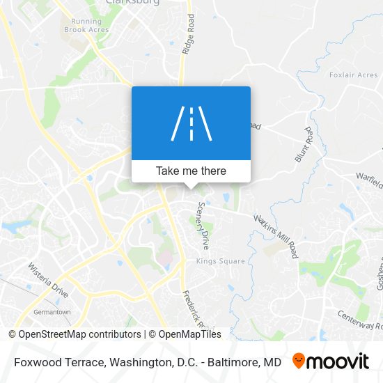 Mapa de Foxwood Terrace