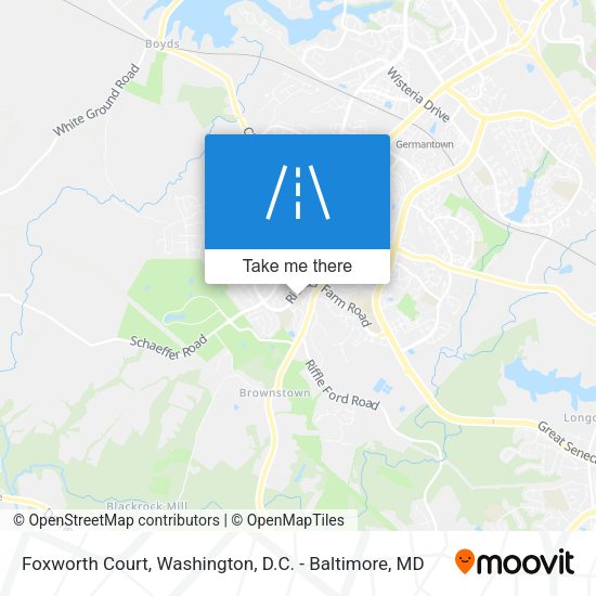 Mapa de Foxworth Court