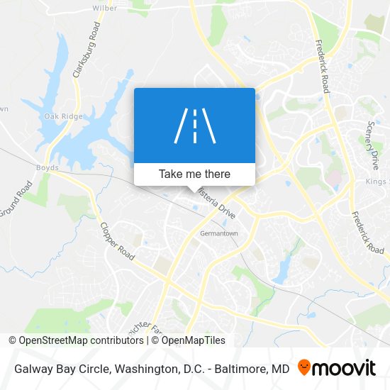 Galway Bay Circle map