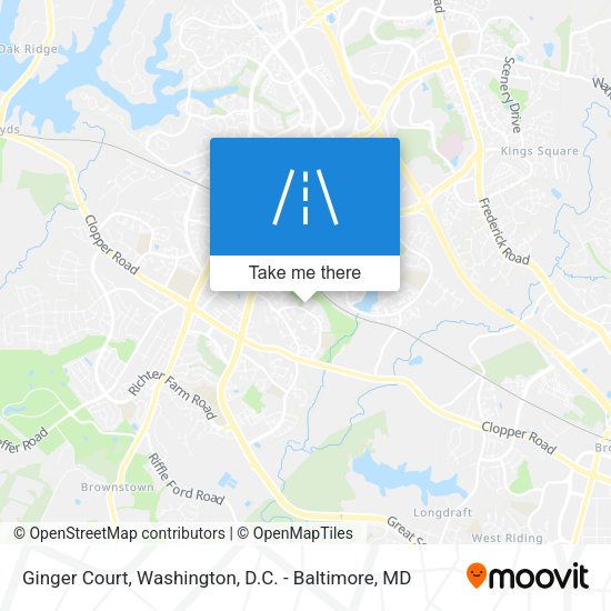 Ginger Court map