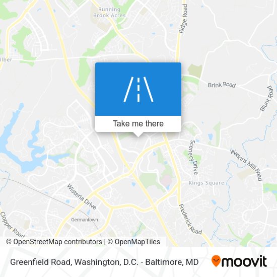 Mapa de Greenfield Road