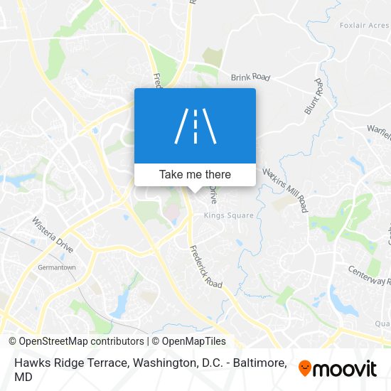 Mapa de Hawks Ridge Terrace