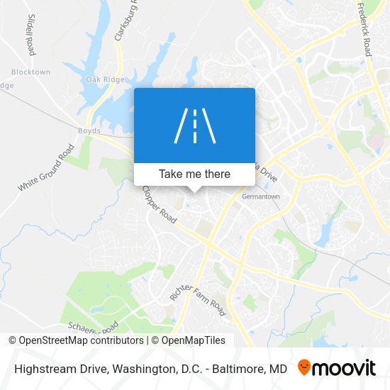 Mapa de Highstream Drive