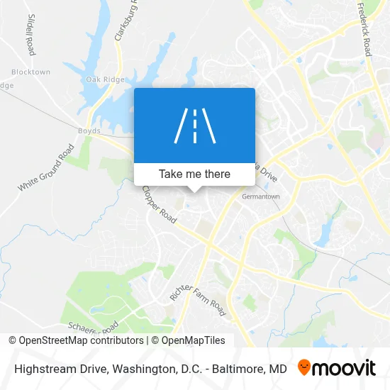 Highstream Drive map