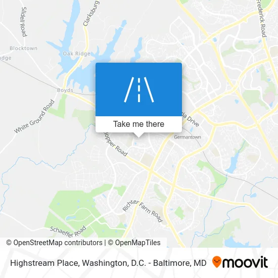 Highstream Place map