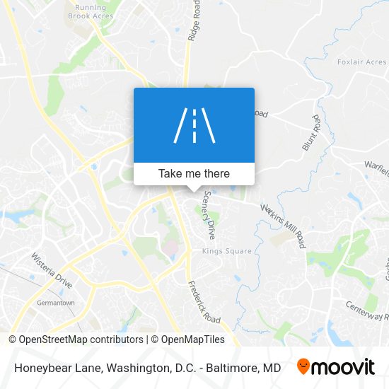 Mapa de Honeybear Lane