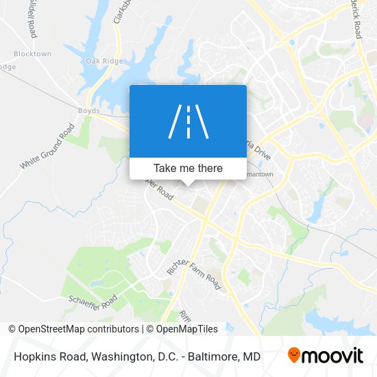 Mapa de Hopkins Road