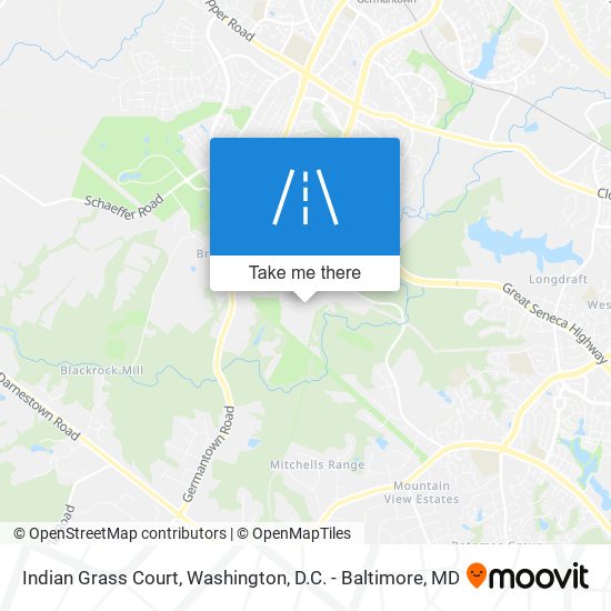Indian Grass Court map