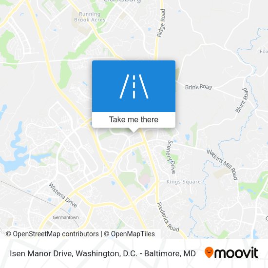Mapa de Isen Manor Drive