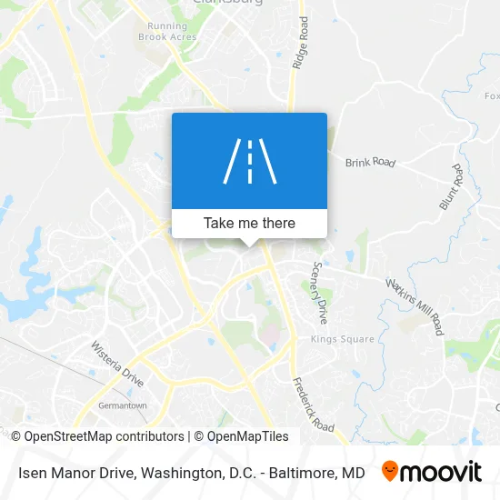 Isen Manor Drive map