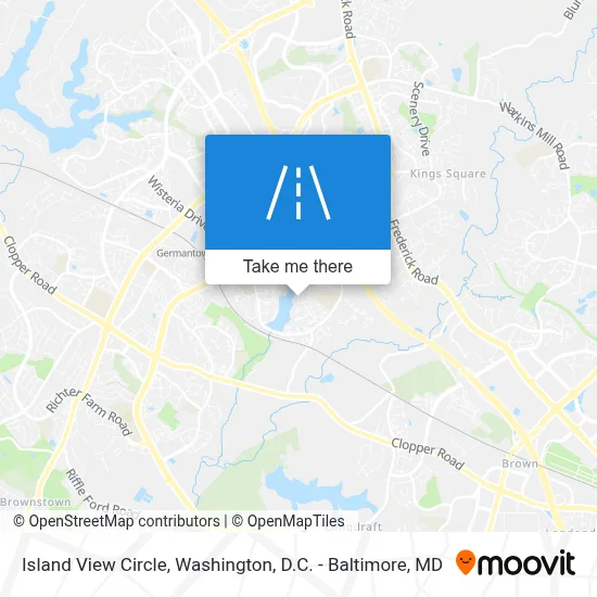 Island View Circle map