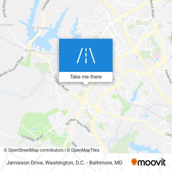Jamieson Drive map