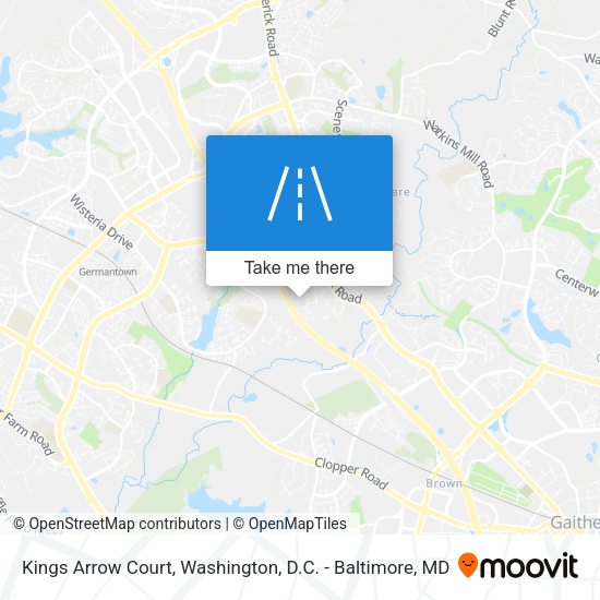 Kings Arrow Court map