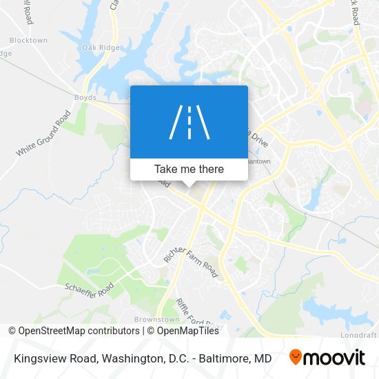 Mapa de Kingsview Road