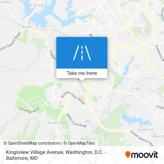 Kingsview Village Avenue map