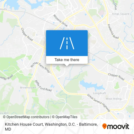 Kitchen House Court map