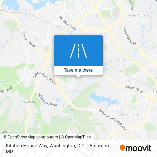 Kitchen House Way map