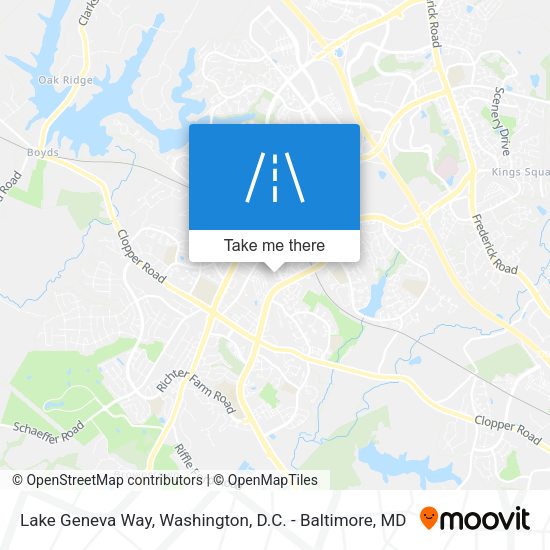Mapa de Lake Geneva Way