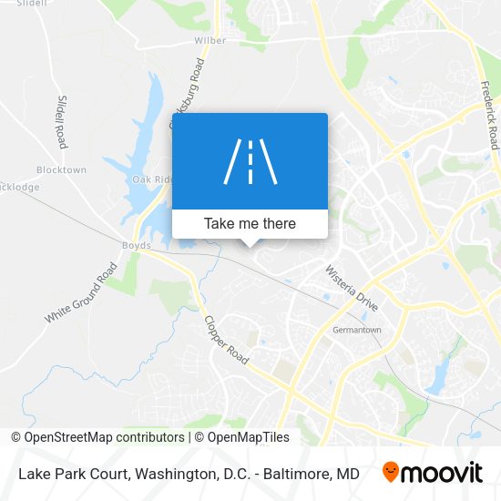 Mapa de Lake Park Court