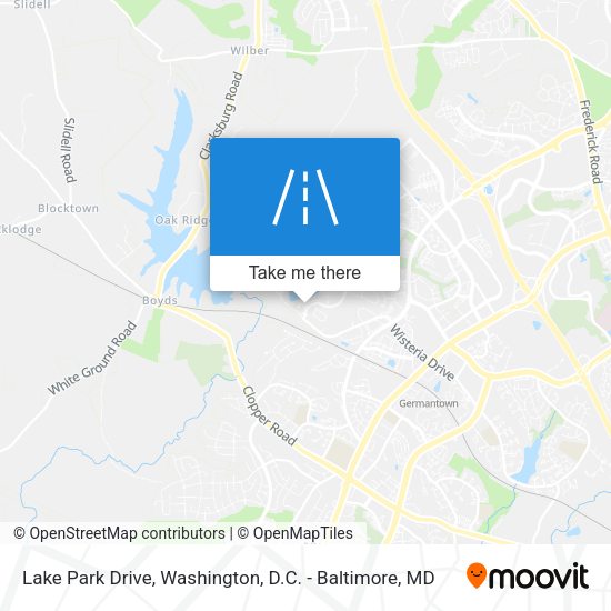 Mapa de Lake Park Drive