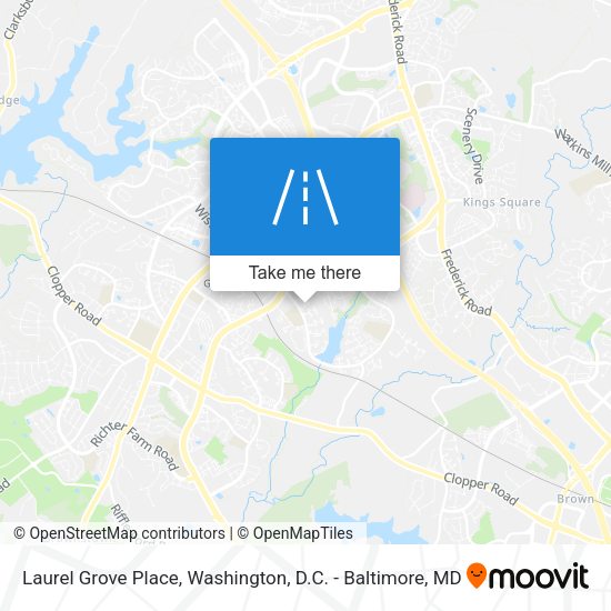 Mapa de Laurel Grove Place