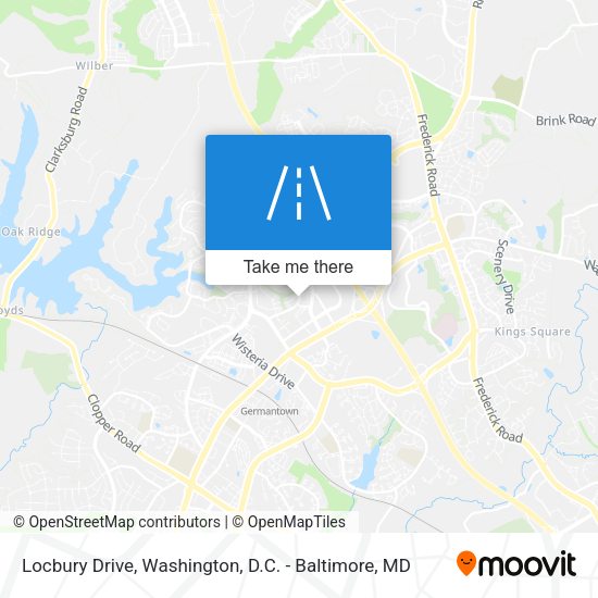 Locbury Drive map
