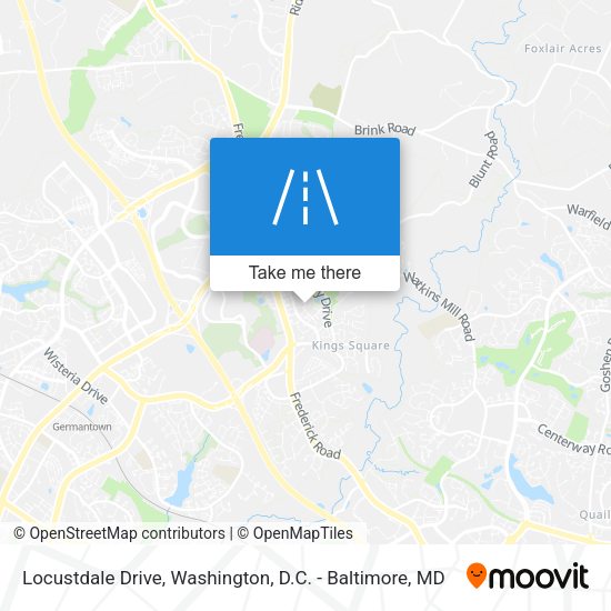 Mapa de Locustdale Drive