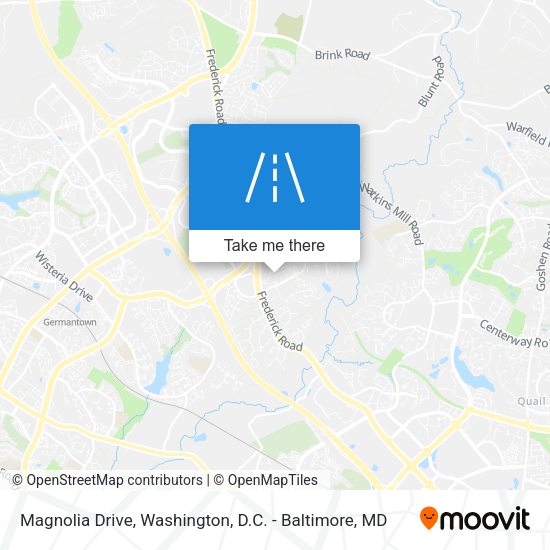 Magnolia Drive map