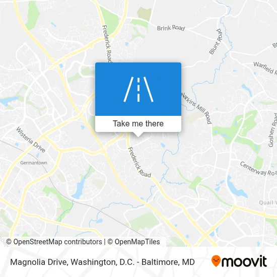 Magnolia Drive map