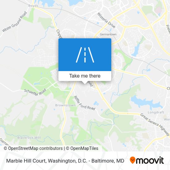 Mapa de Marble Hill Court