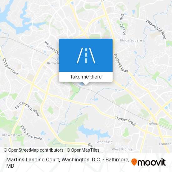Martins Landing Court map