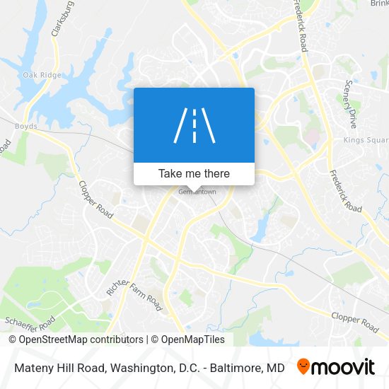 Mapa de Mateny Hill Road