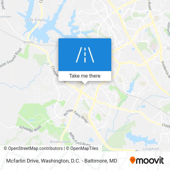 Mapa de Mcfarlin Drive