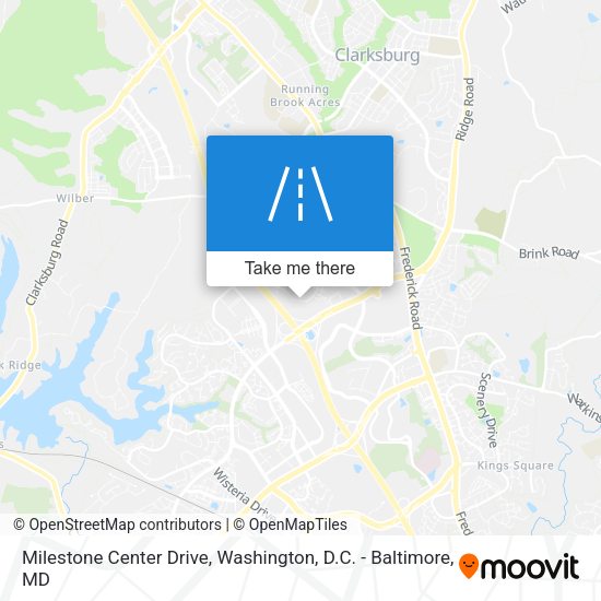 Mapa de Milestone Center Drive