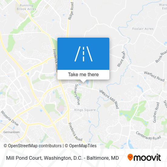 Mill Pond Court map