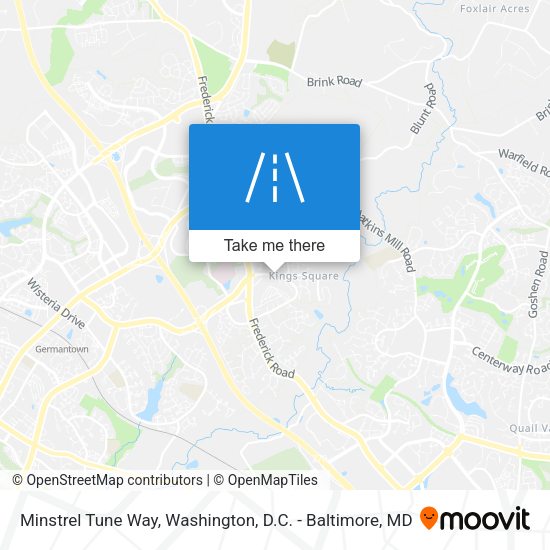 Minstrel Tune Way map