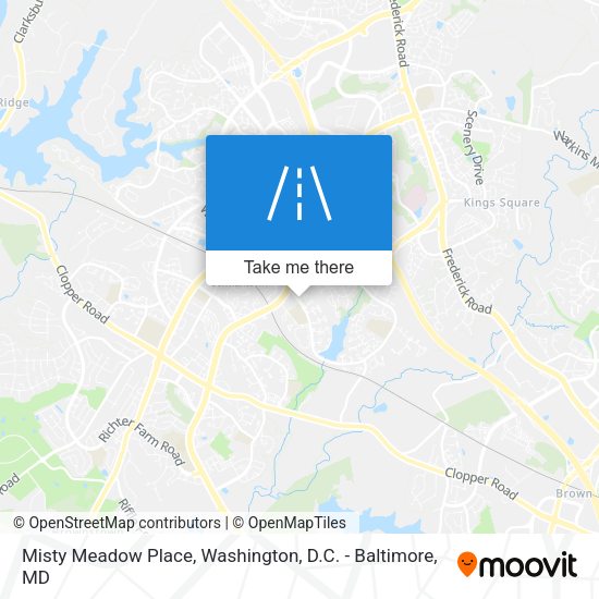 Mapa de Misty Meadow Place