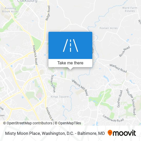 Misty Moon Place map