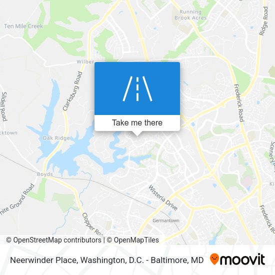 Mapa de Neerwinder Place