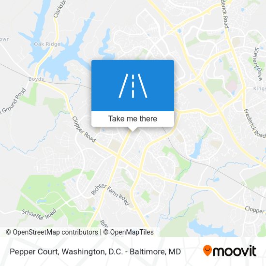 Pepper Court map
