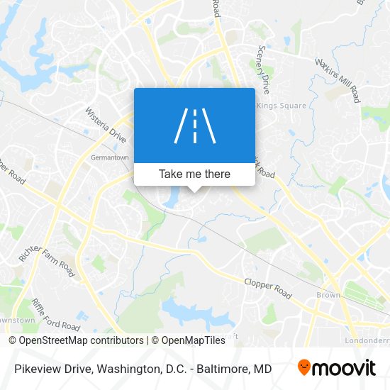 Pikeview Drive map