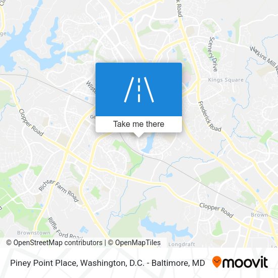 Mapa de Piney Point Place