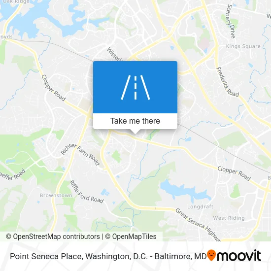 Point Seneca Place map
